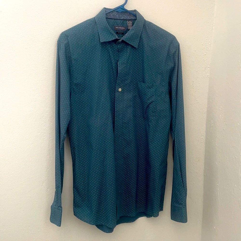 Van Heusen Long Sleeve Shirt Size Medium
